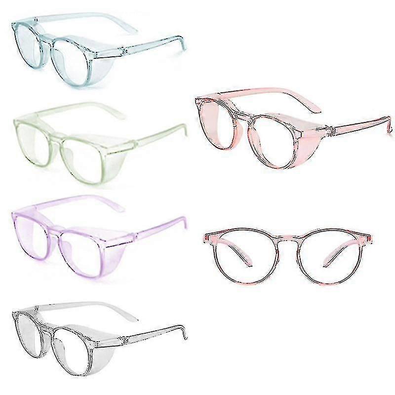 防曇安全メガネブルーライトブロッキングメガネユニセックスアンチ花粉ゴーグルアンチサンピンク - Aespa