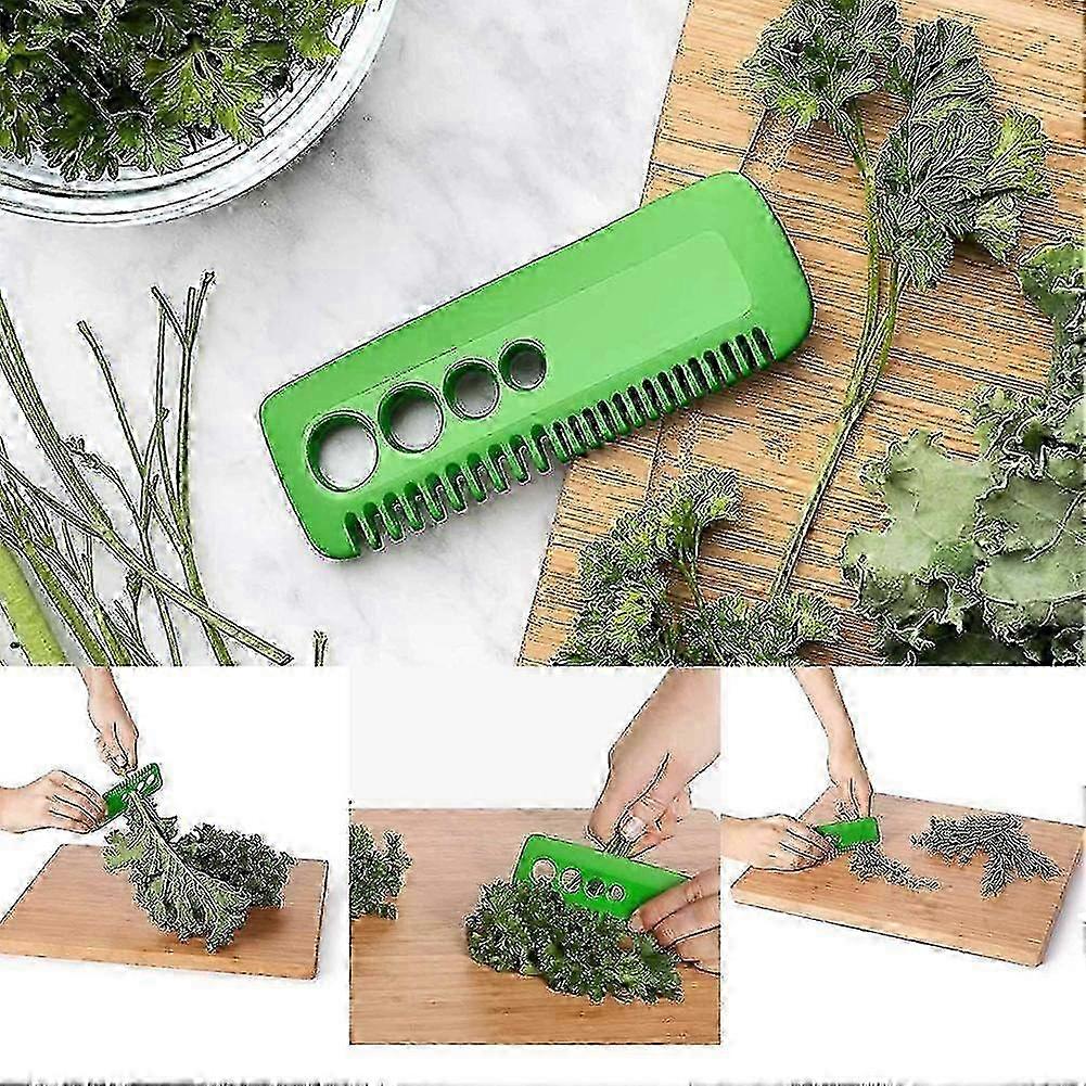 Kitchen Vegetable Leaf Peeler Multi-Function Slicer Gadget Leaf Tool 2025