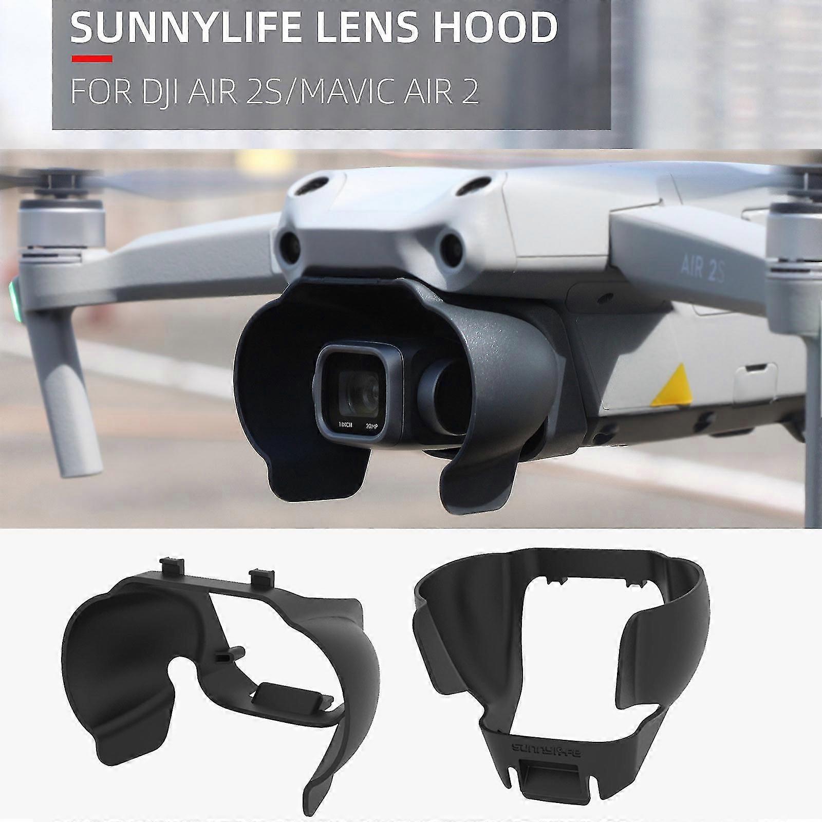 عدسة هود المضادة للوهج Sunshade غطاء عموم إمالة حماية لDji الهواء 2s/air 2