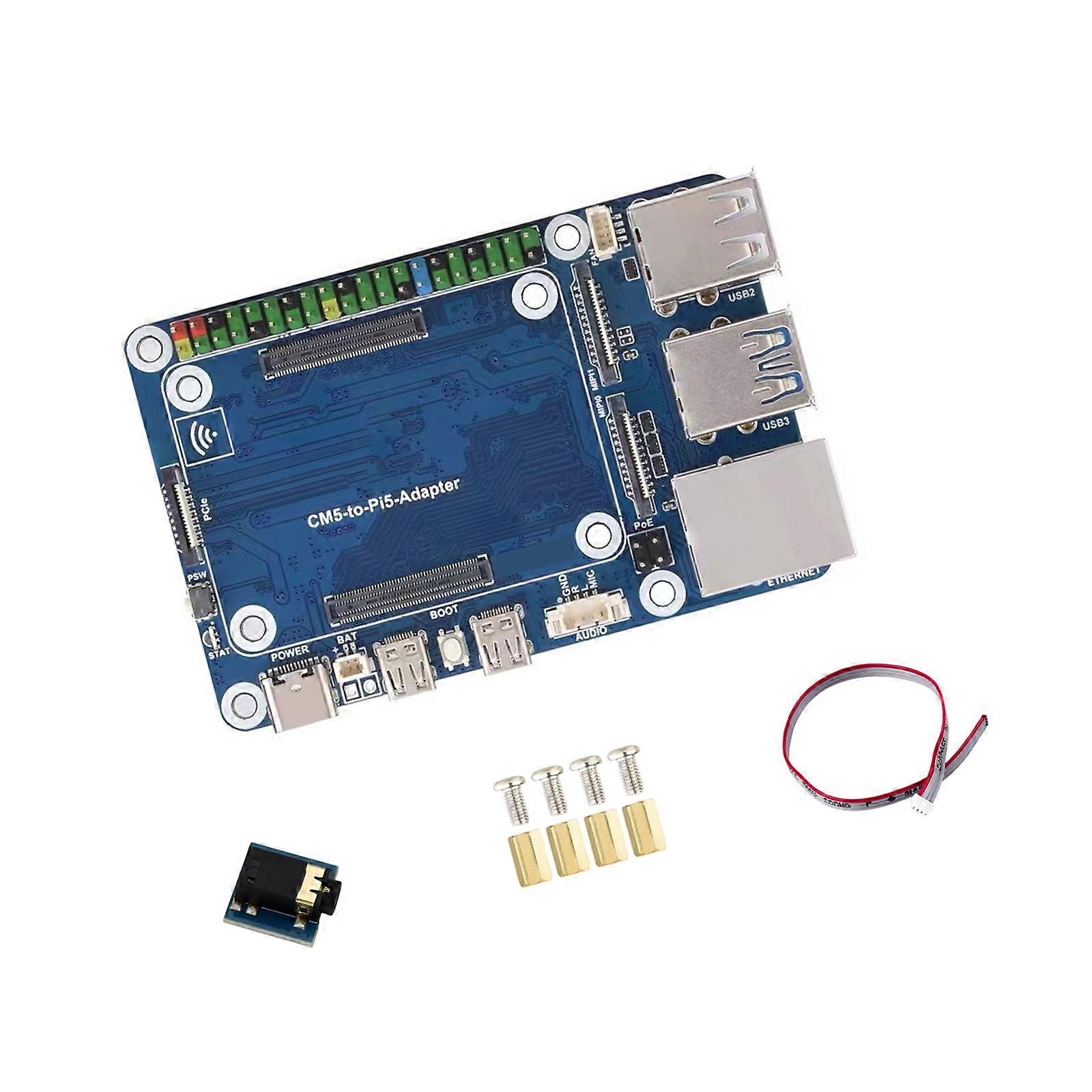 Multifunctional Expansion Module Fast Speed Data Transfer Output Sound Application Expansion Board Replacement for CM5 Multicolor