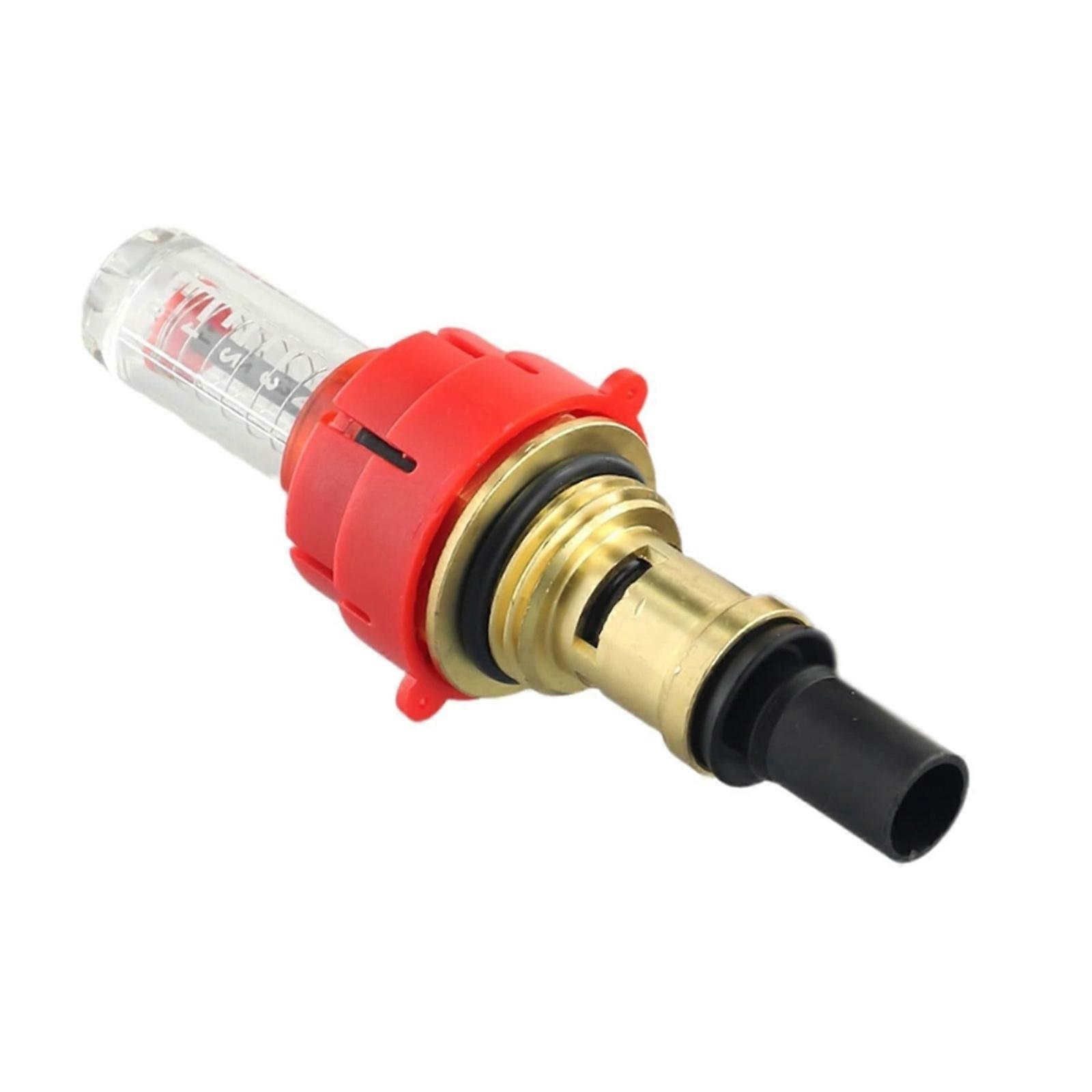DN15/DN10 HVAC System Flow Rate Indicator Flow Meter Visual Float Flow Meter Underfloor Heating Manifold Flow Regulator Multicolor