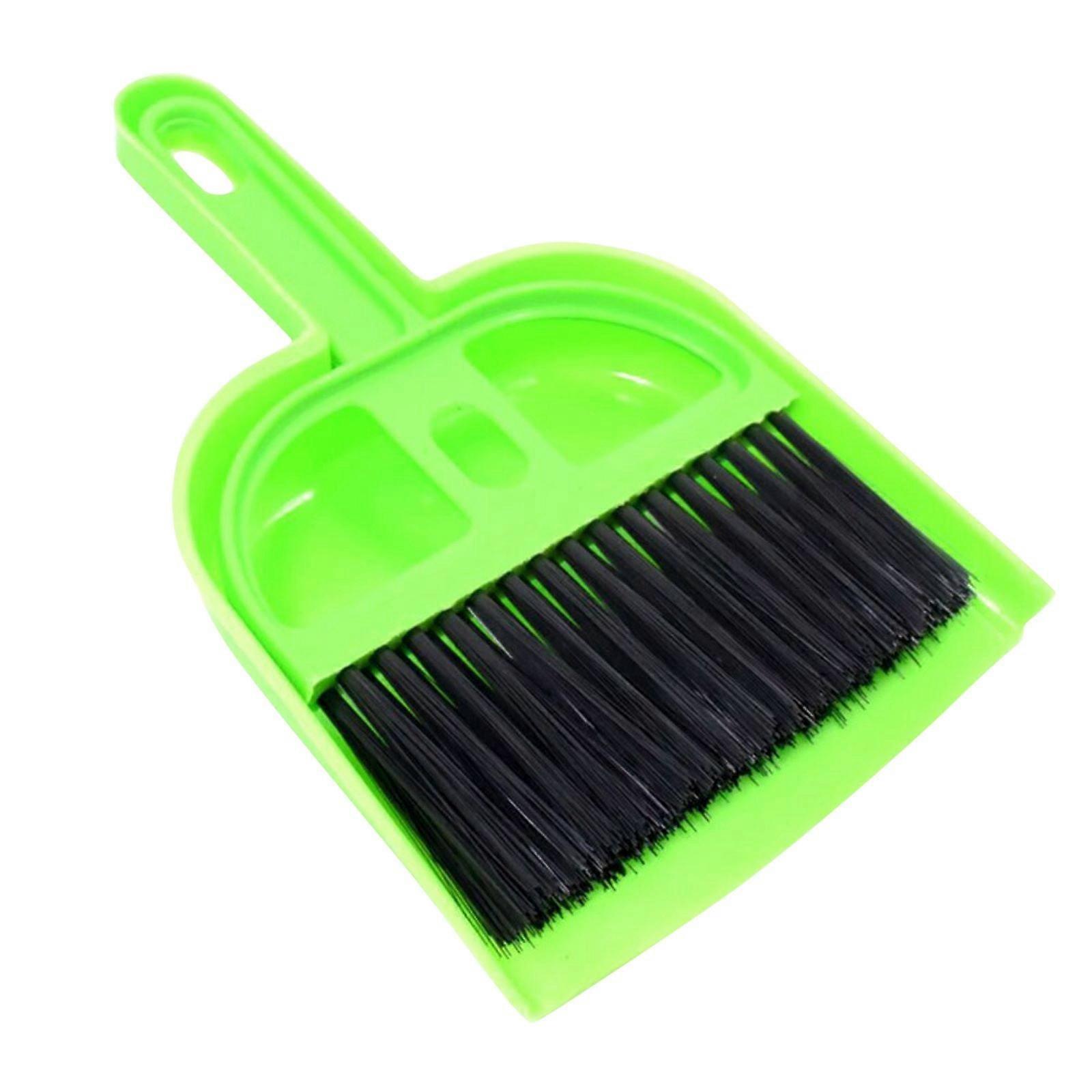 Mini Desktop Sweep Cleaning Brush Small Broom Dustpan Set