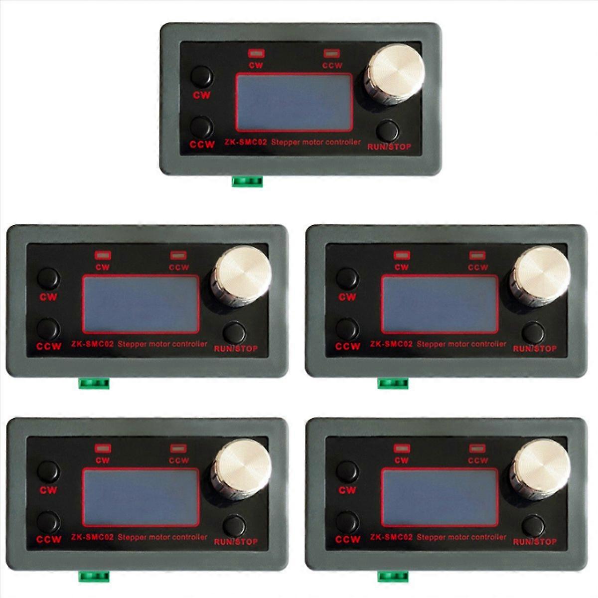 5X -SMC02 Stepper Motor Driver Controller Integrated Board Forward/Reverse Pulse Speed Angle Control