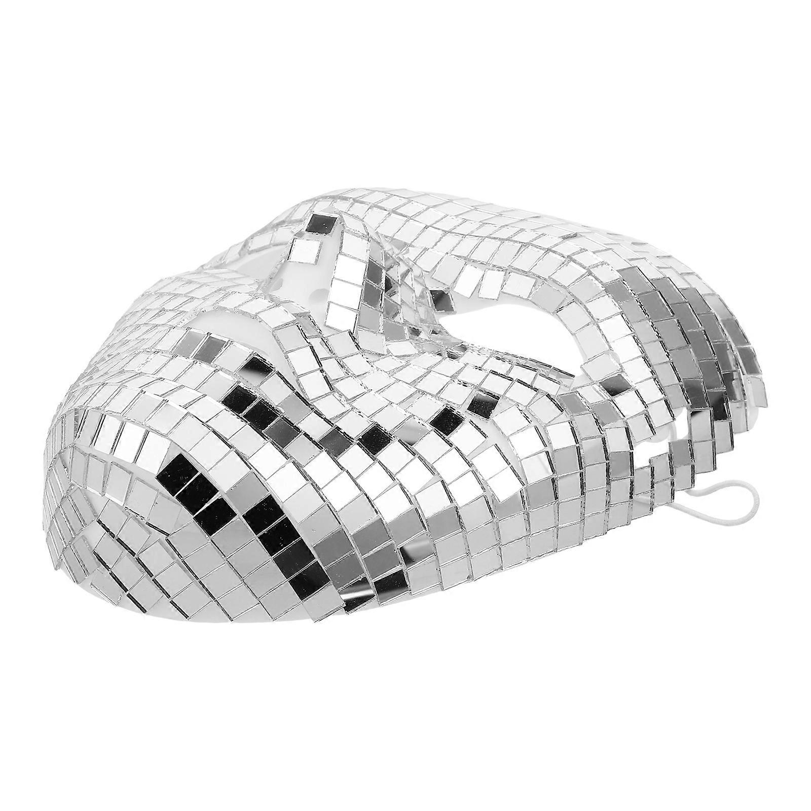 Disco Mask Full Face Costume Masquerade Mask for Stage Performance