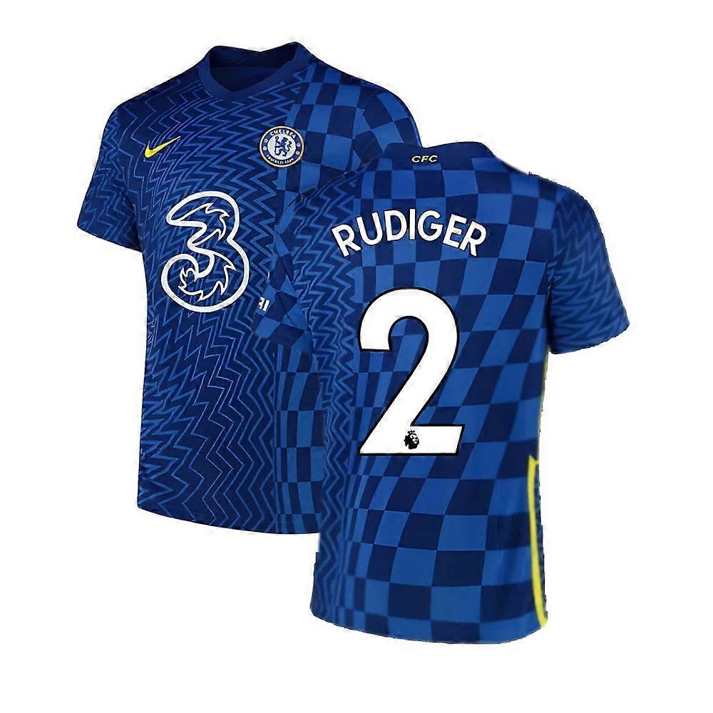 2021-2022 Chelsea Home Shirt (RUDIGER 2) | Fruugo TR