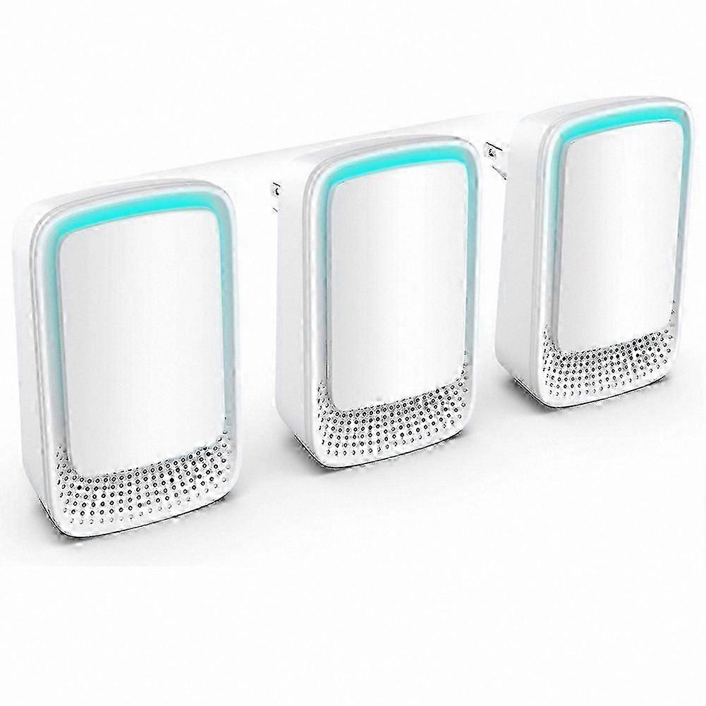 3-Pack Negative Ion Generators for Home Use, EU Plug Air Purifiers