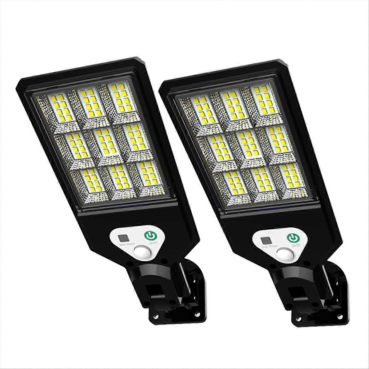 2PCS Outdoor LED Solar Wall Light Solar Lights Motion Sensor