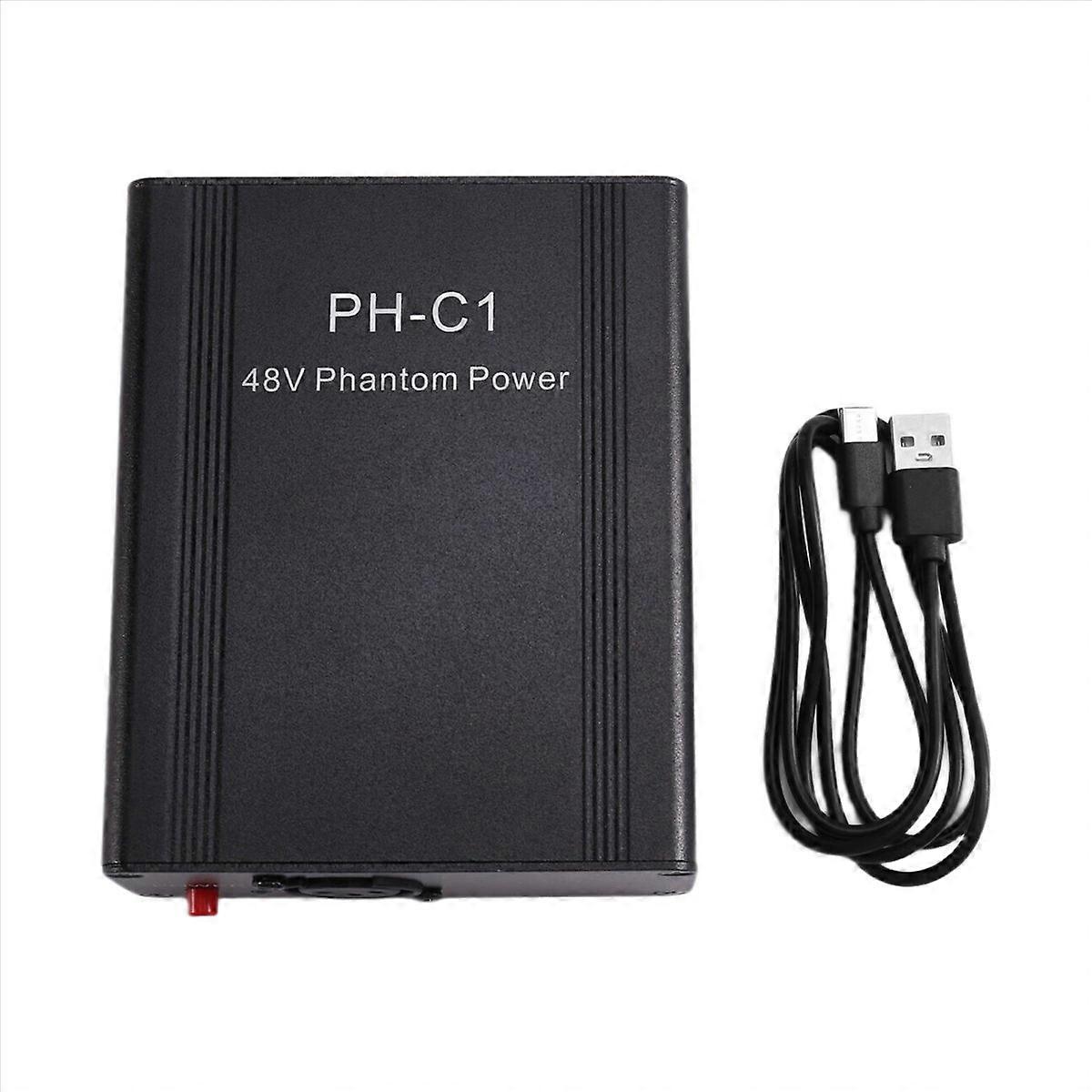 PH-C1 Microphone Preamp 48V Phantom Power Compact High Gain A