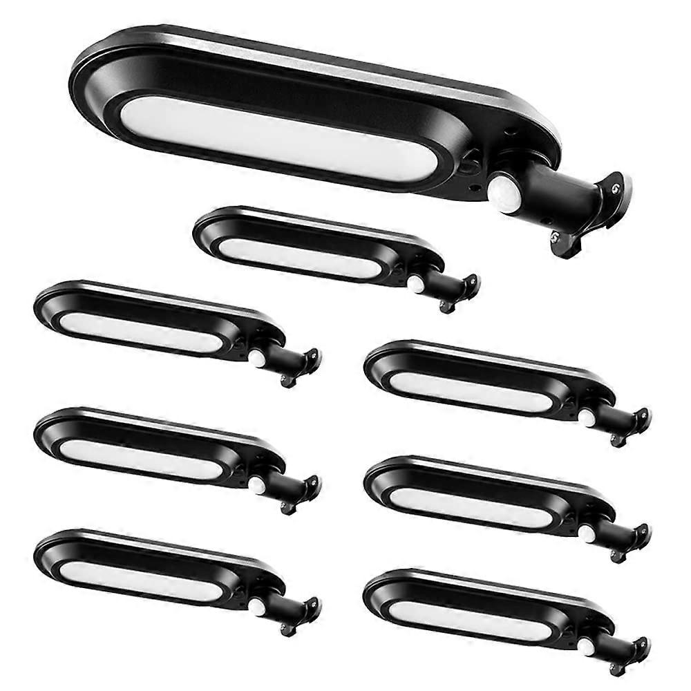 Solar Wall Light with Motion Sensor, 4 Modes Waterproof LED for Patio, Yard, Pathway, Pack of 8