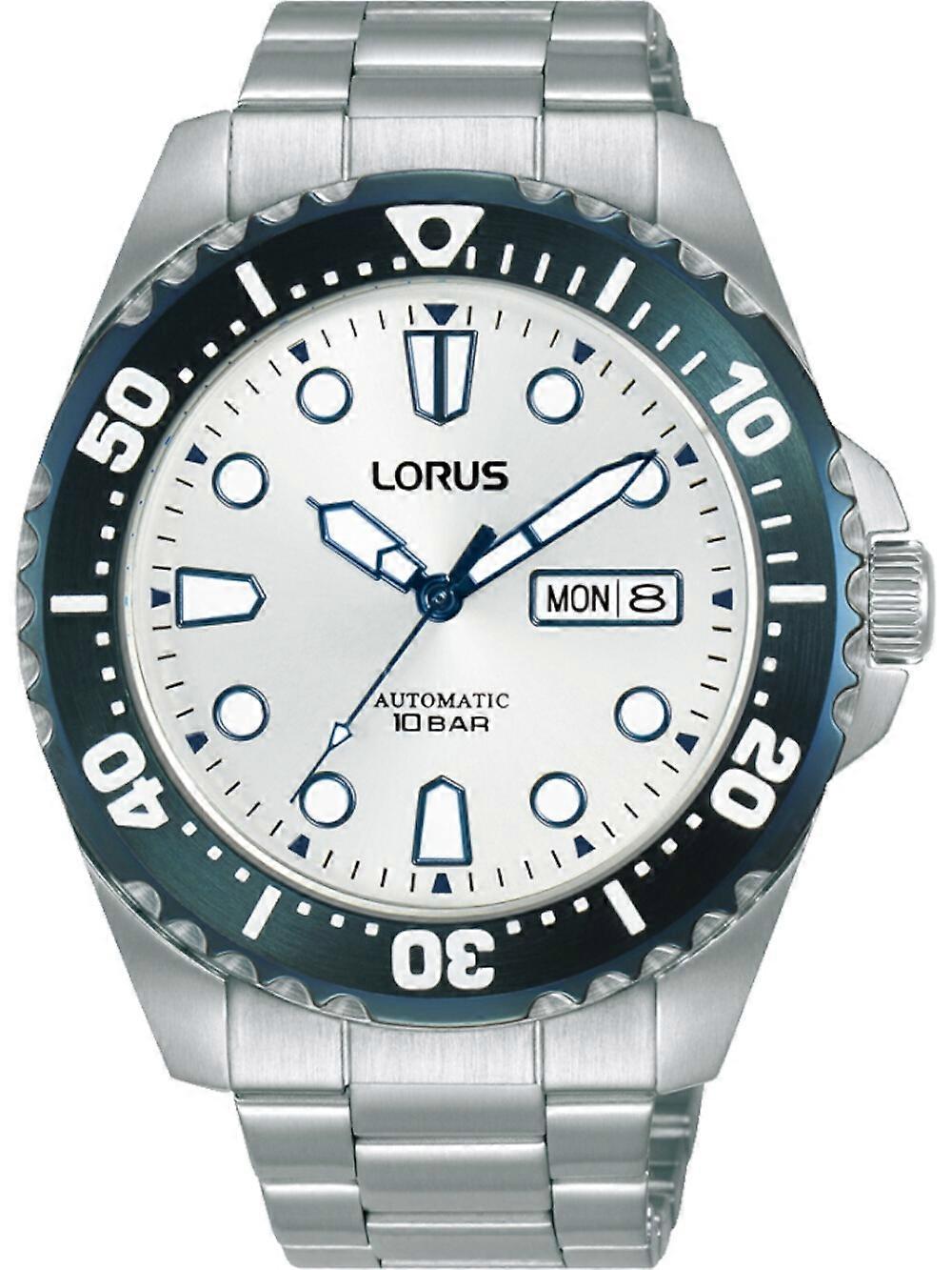 Lorus RL477BX9 men's watch automatic 44mm 10ATM 