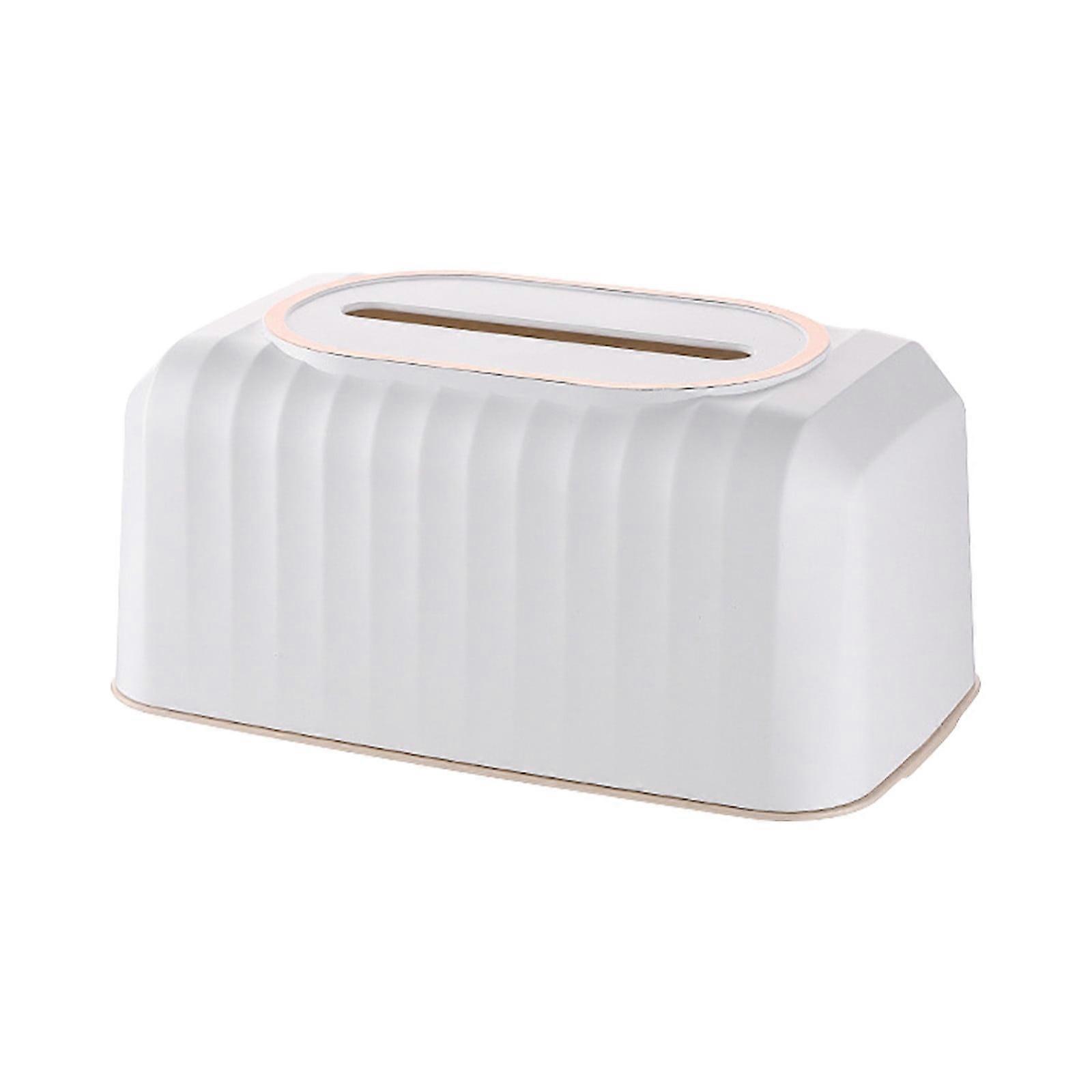 DGOO Tissue Box Built-in Spring With Storage Function, Multifunctional Tissue Box, Tissue Box With, Housewarming Gift