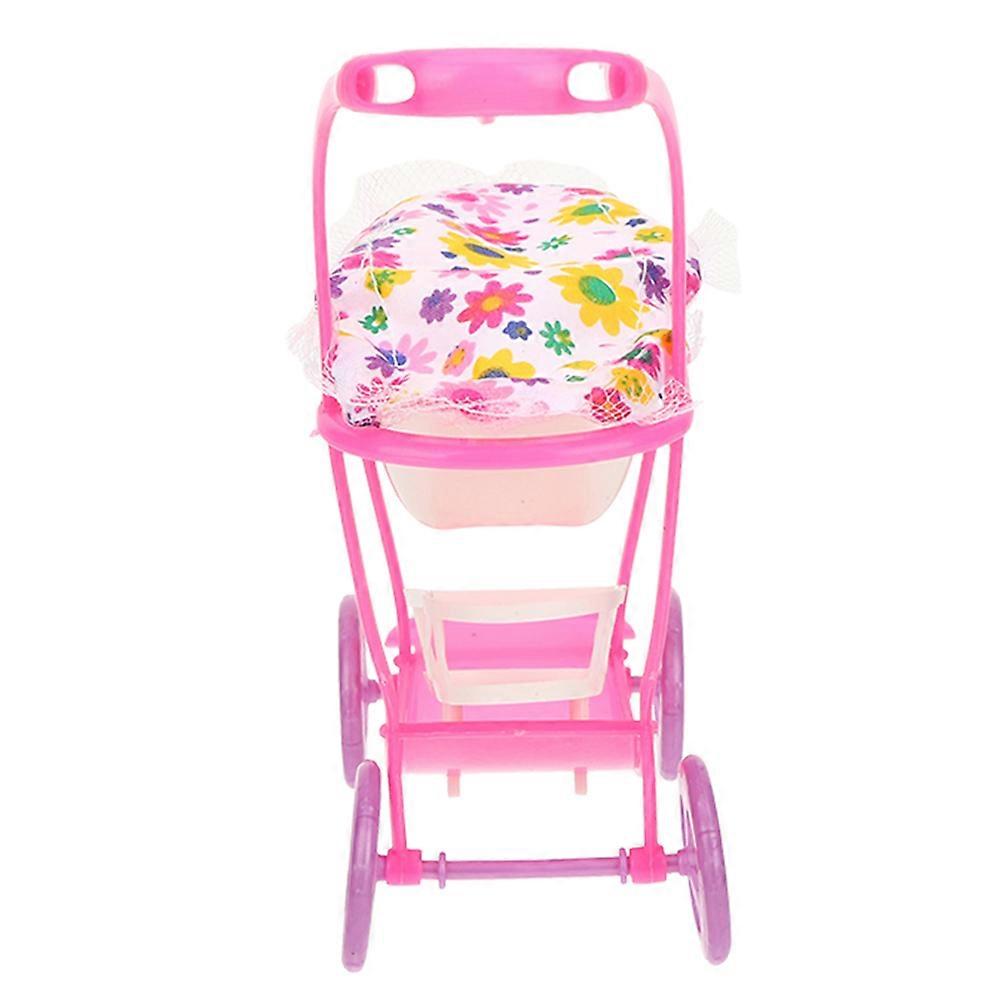Doll Stroller Doll Stroller Toy for Dolls Pink