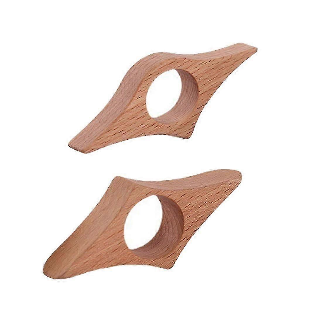 Pack of 2 Book Page Holders Handmade Thumb Ring Book Openers Multicoloured Reading Accessories for Teachers and Book Lovers