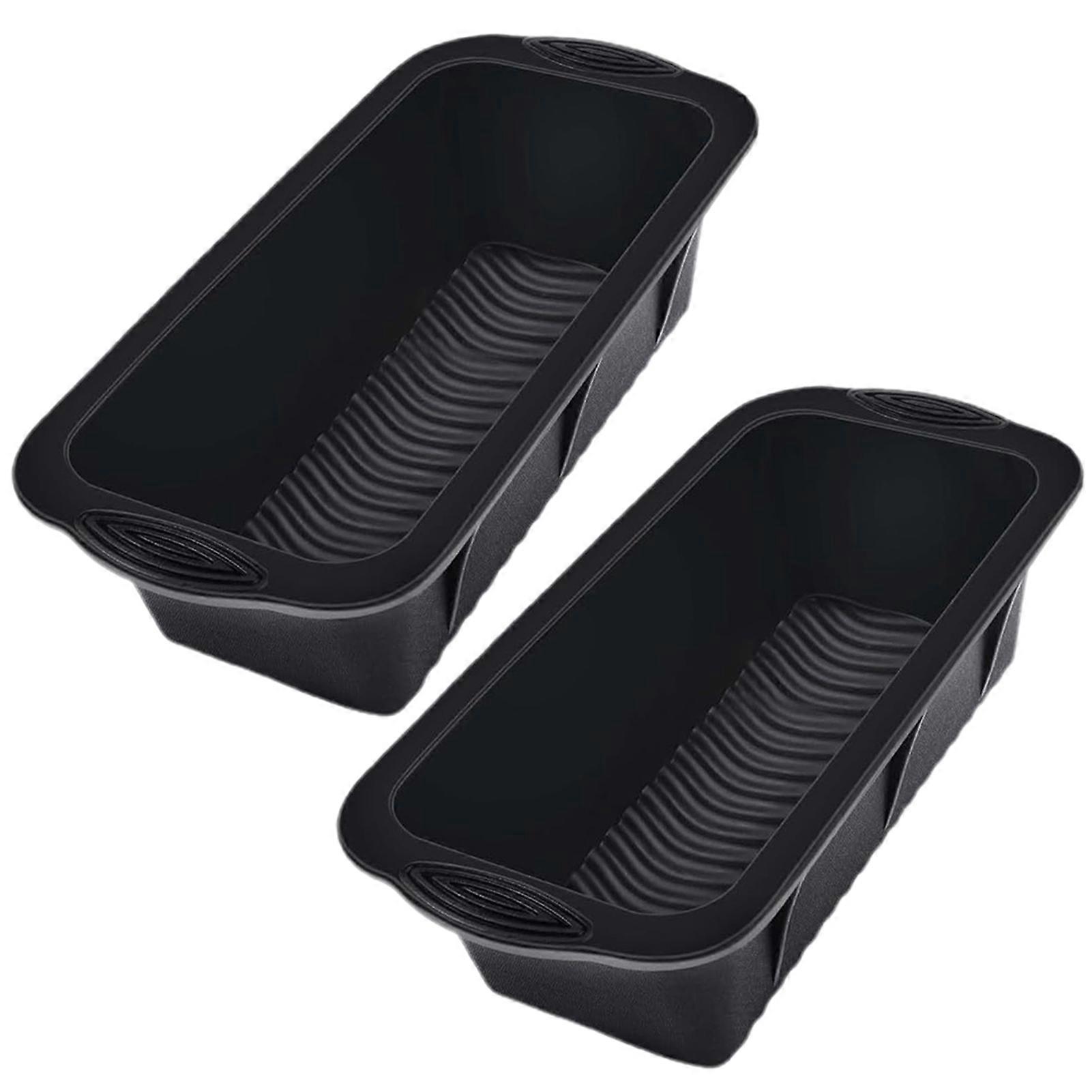 2 Pcs/Set Ice Tray - Leakproof, Flexible, Thick, Non-Stick, Reusable, Large Capacity, No Deformation, Extra Large Ice Block Mold Compatible with Ice