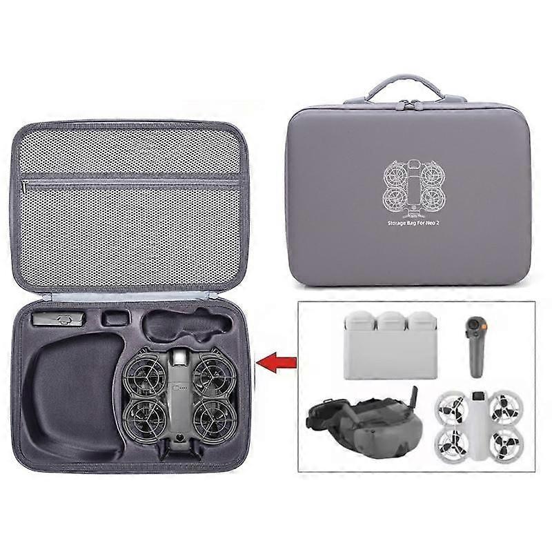 For DJI Neo 2 Motion Fly More Combo Hard Shell Carrying Case