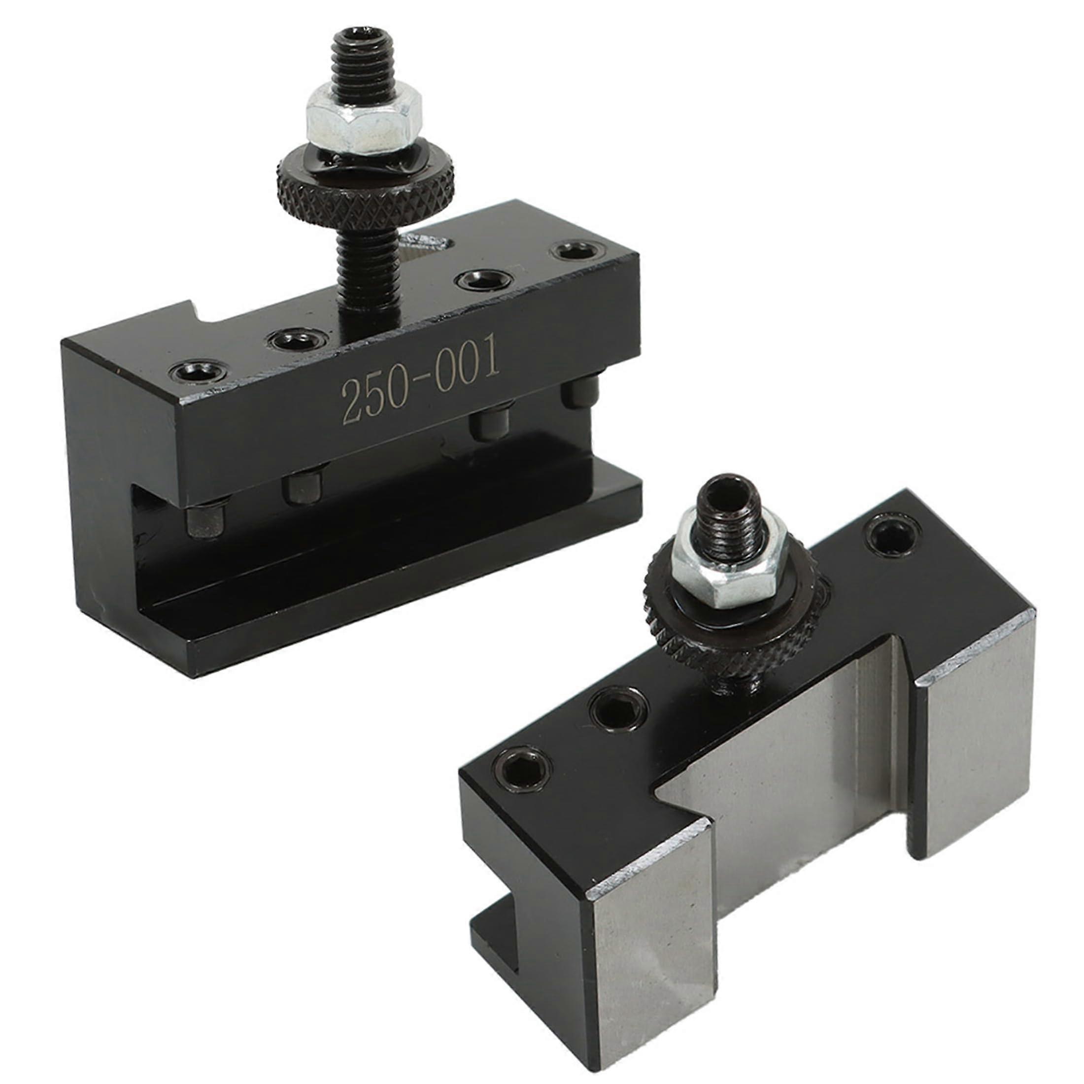 Lathe Tool Holder Set OXA Quick Change Tool Post 250001 Hardened Steel Precision Ground