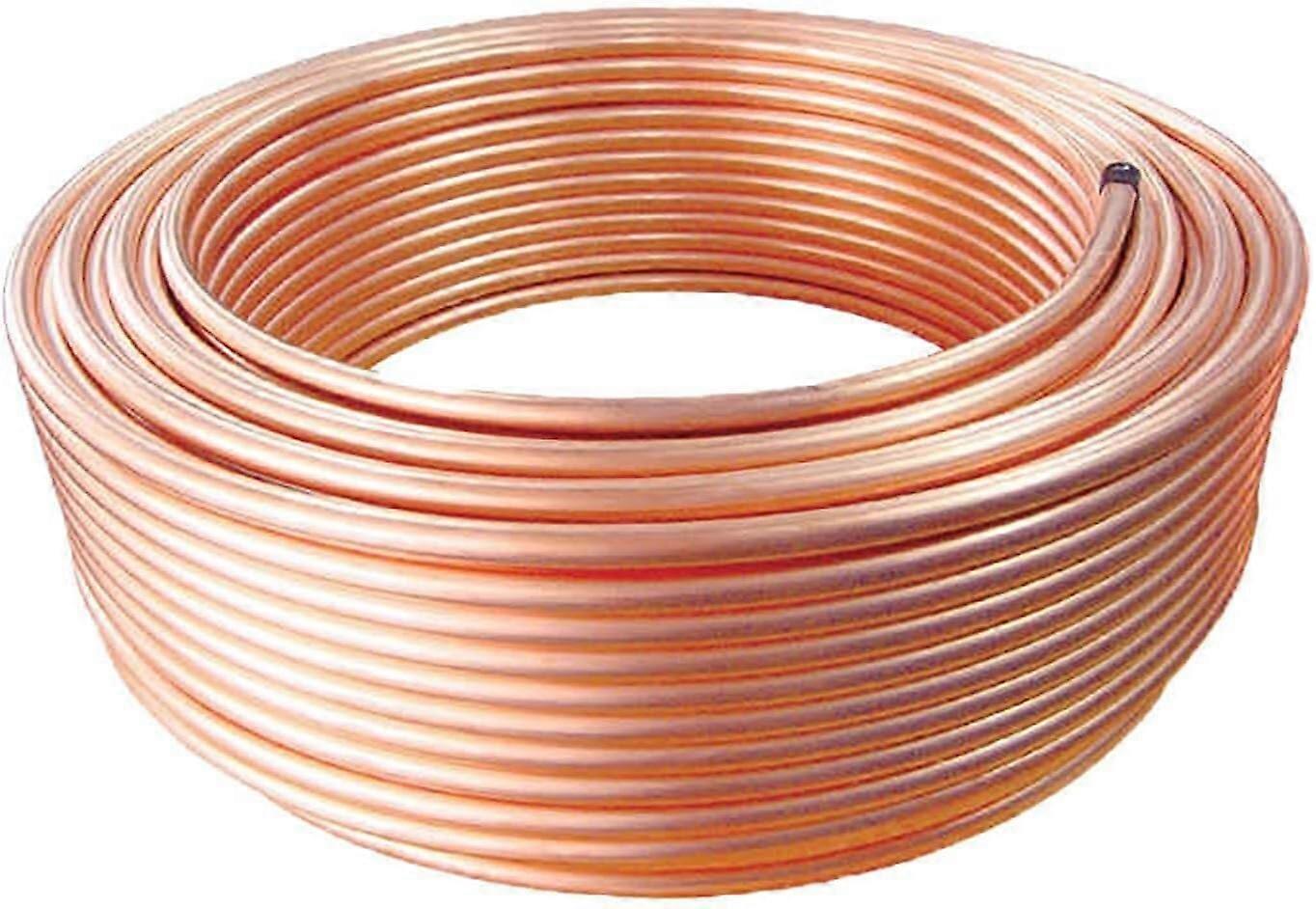 Refrigeration Tubing 5 Meters Copper OD 1.6 Mm Wall 0.5 Mm Soft Coil For Refrigerators And ACs DIY Projects