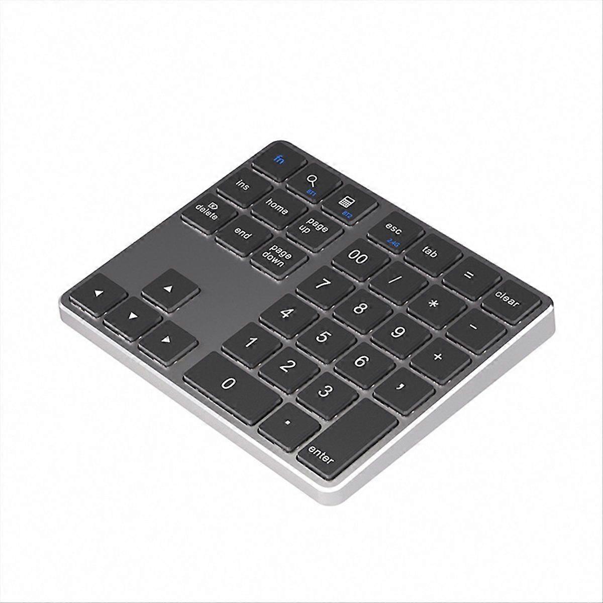 Dual Bluetooth Numeric Keypad 2.4Ghz Wireless Keyboard K35 Digital Keyboard 300mAh Rechargeable Num
