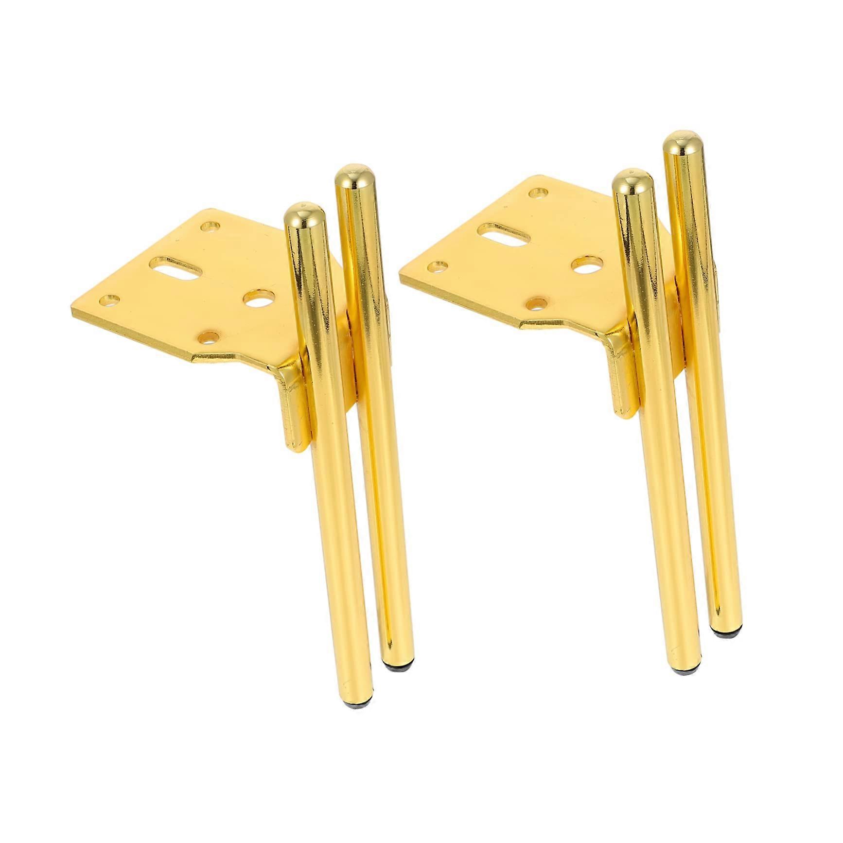 2 Sets Heavy Duty Metal Furniture Legs for Sofa and Coffee Table, Stable Easy Install Design
