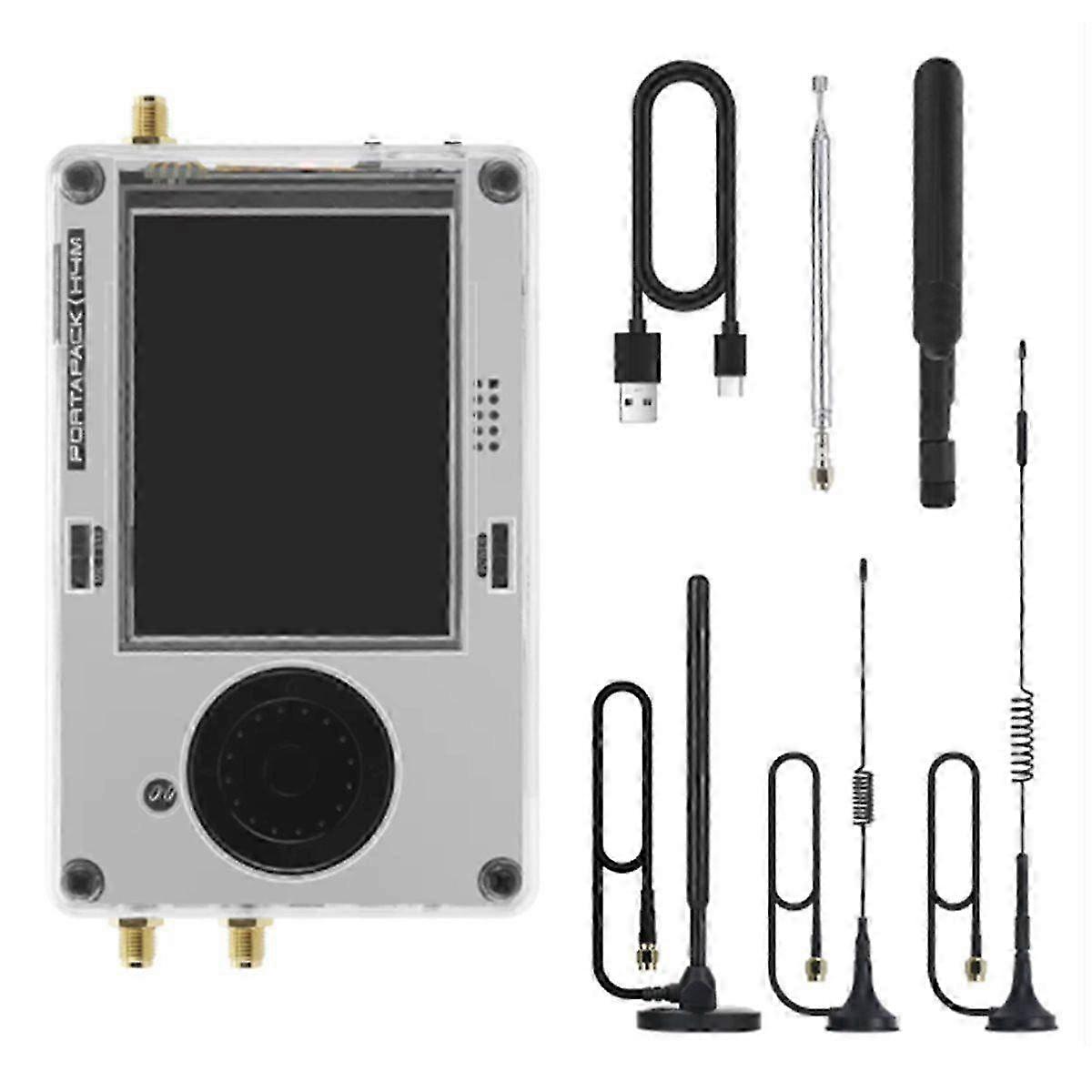Portapack H4M/H4MS with Plastic Shell for One R10C SDR ,Portapack H4 with 5 Antennas