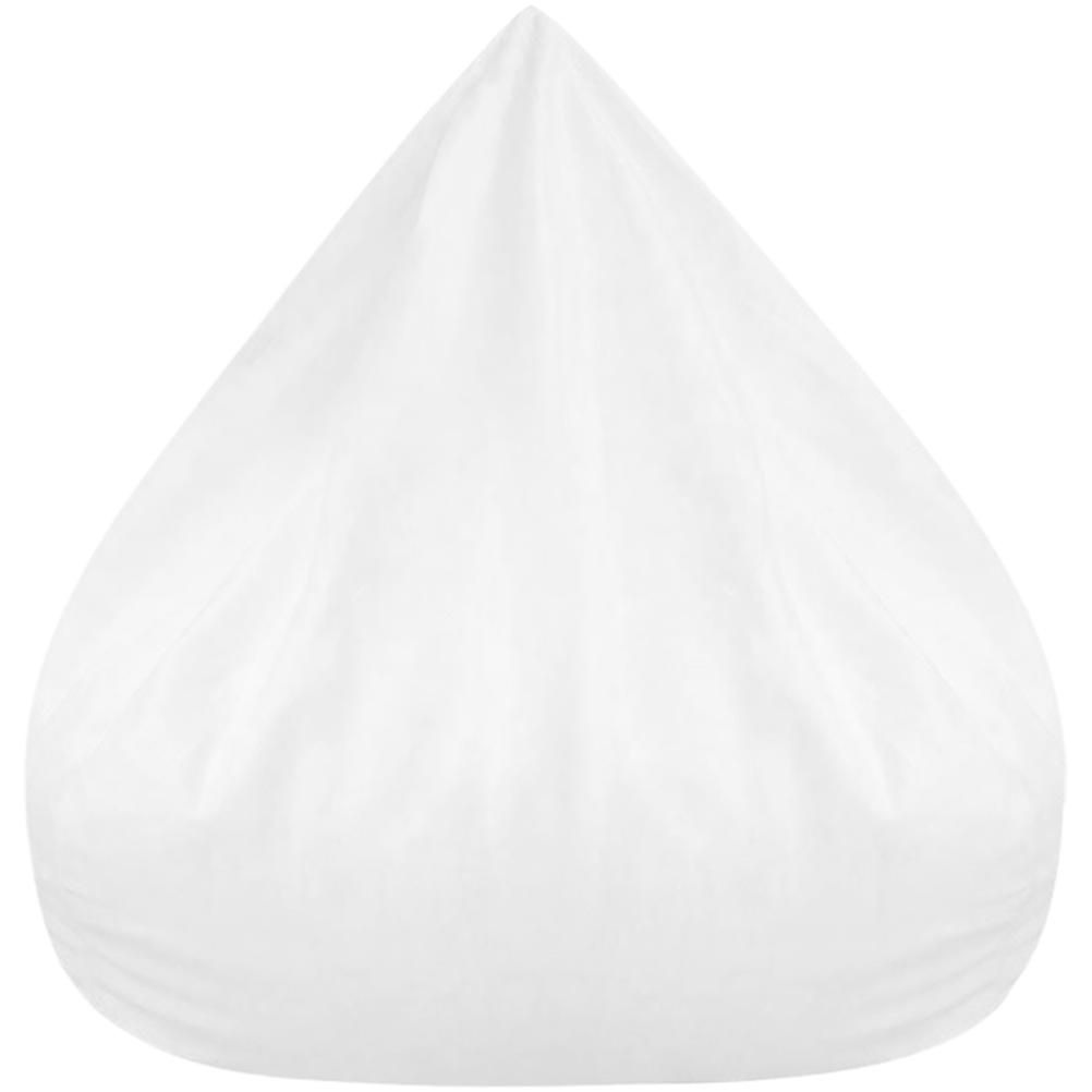 Bean Bag Inner Cover Lazy Sofa Liner Replacement 4Pcs White Fabric