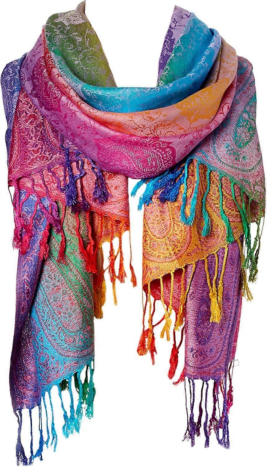Women's Scarfs  Multi-colored  L