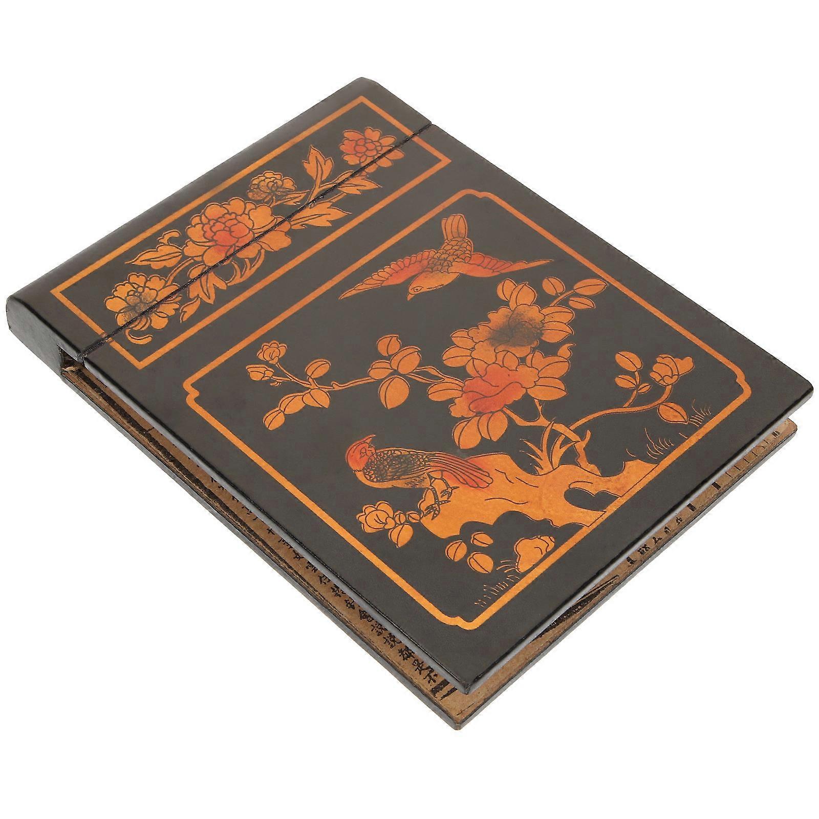 Vintage Notebook for Note Taking with 3Pcs Antique Style Notepads