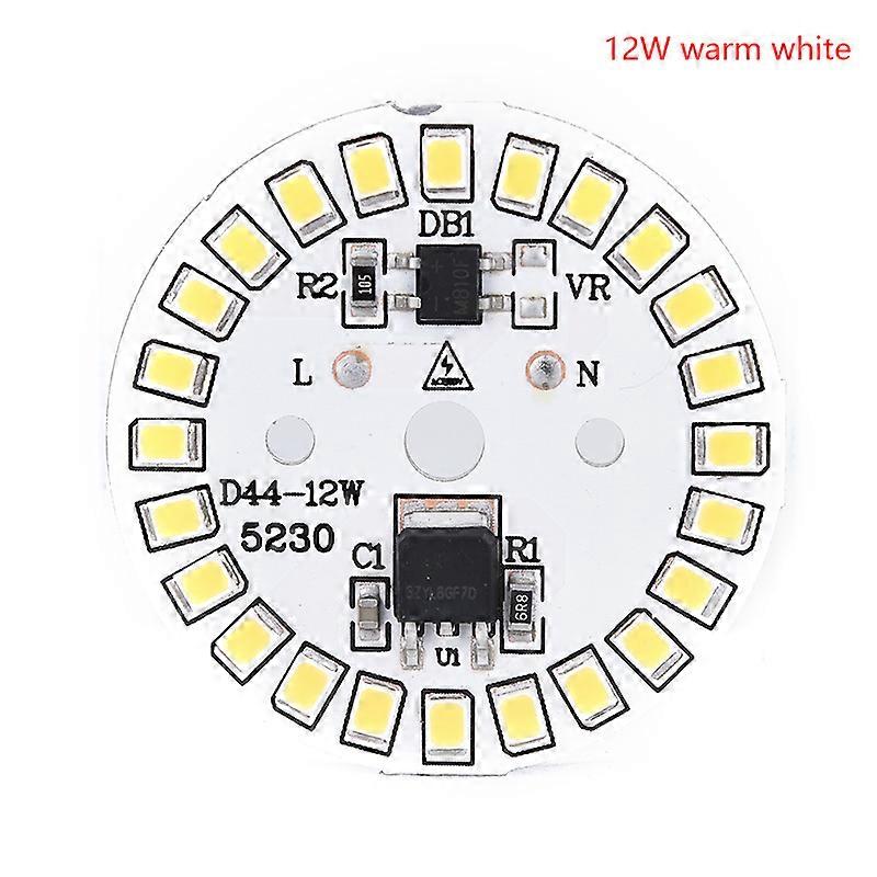 LED Bulb Patch Lamp SMD Plate Circular Module Light Source Plate For Bulb Light