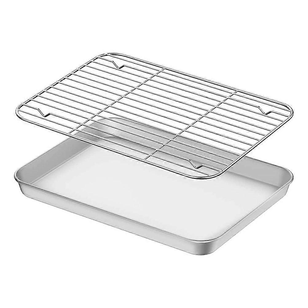 1 Set of Household Baking Rack Camping Baking Pan Multi-function Wire Rack Baking Accessory