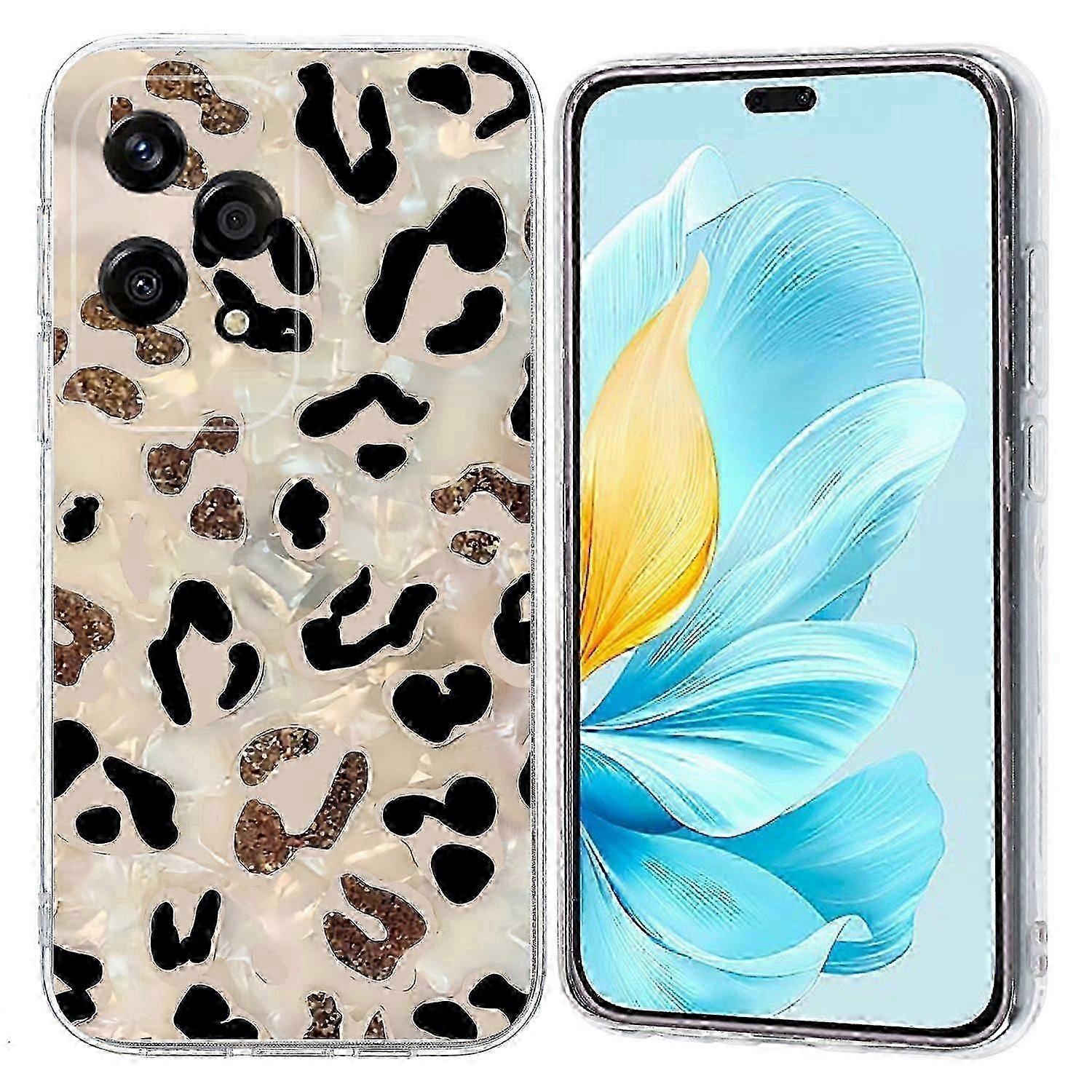 For Honor 200 Lite Case Pattern Printing Shockproof Soft TPU Phone Cover