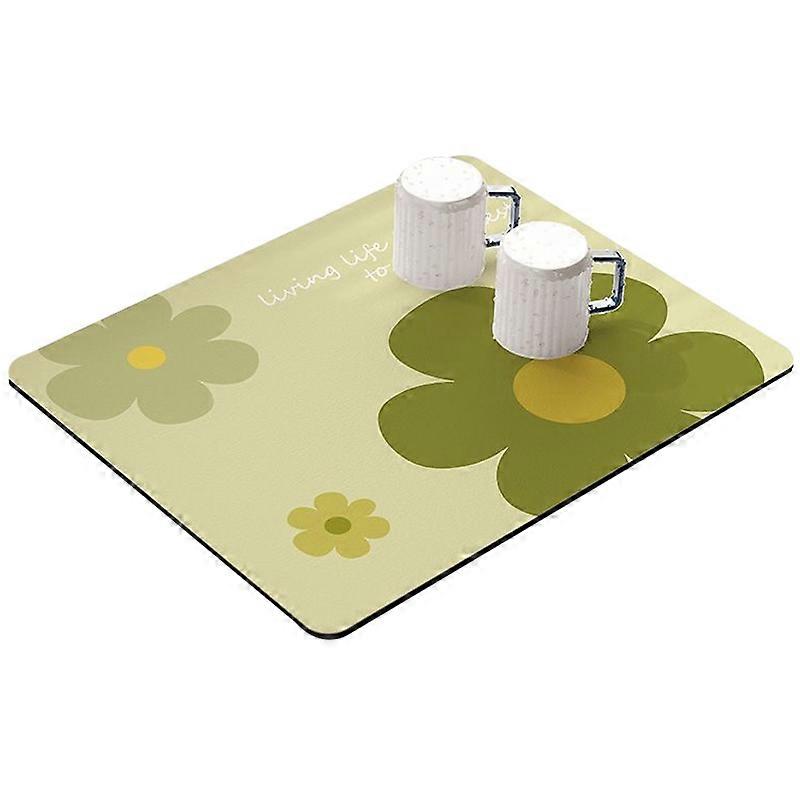 30*40cm Kitchen Dish Drying Mat Super Absorbent Tableware Draining Pad