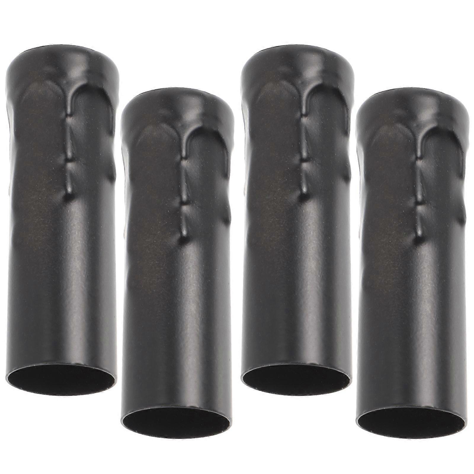 4pcs Flanging Sleeve Lamp Base E14 Socket Sleeve Ceiling Light Candelabra Base