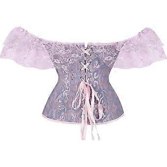 Women's Victorian Lace Long Vintage Corset