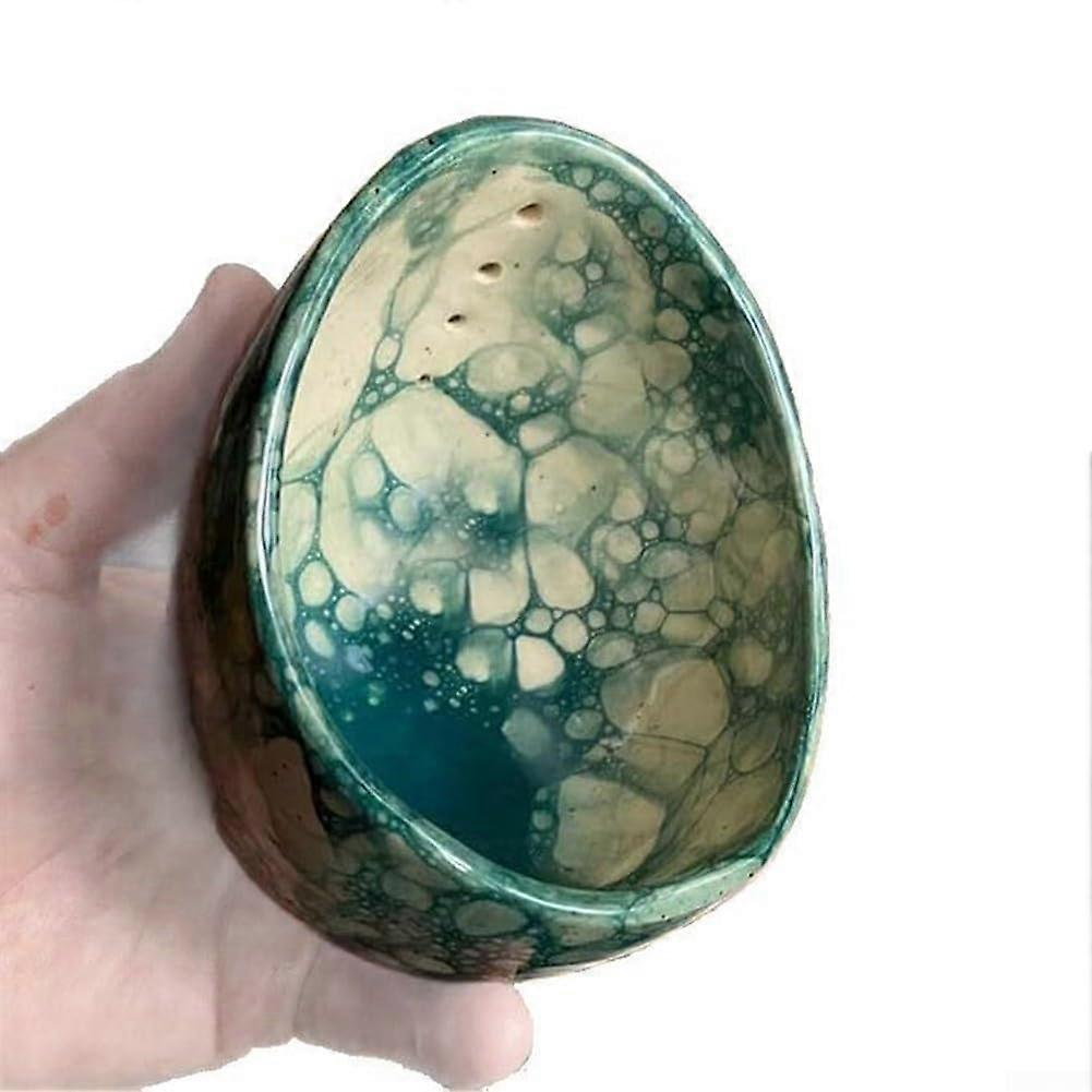 Herb Stripper Bowl with MultiSize Holes for Quick Prep, Durable Resin, 10cm Blue