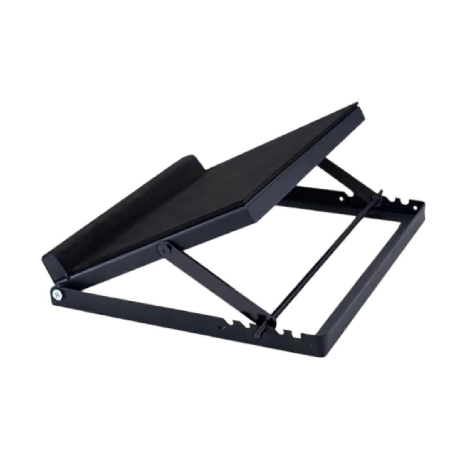 Adjustable Slant Board for Stretching with NonSlip Surface, Foldable Calf Stretch Board Black