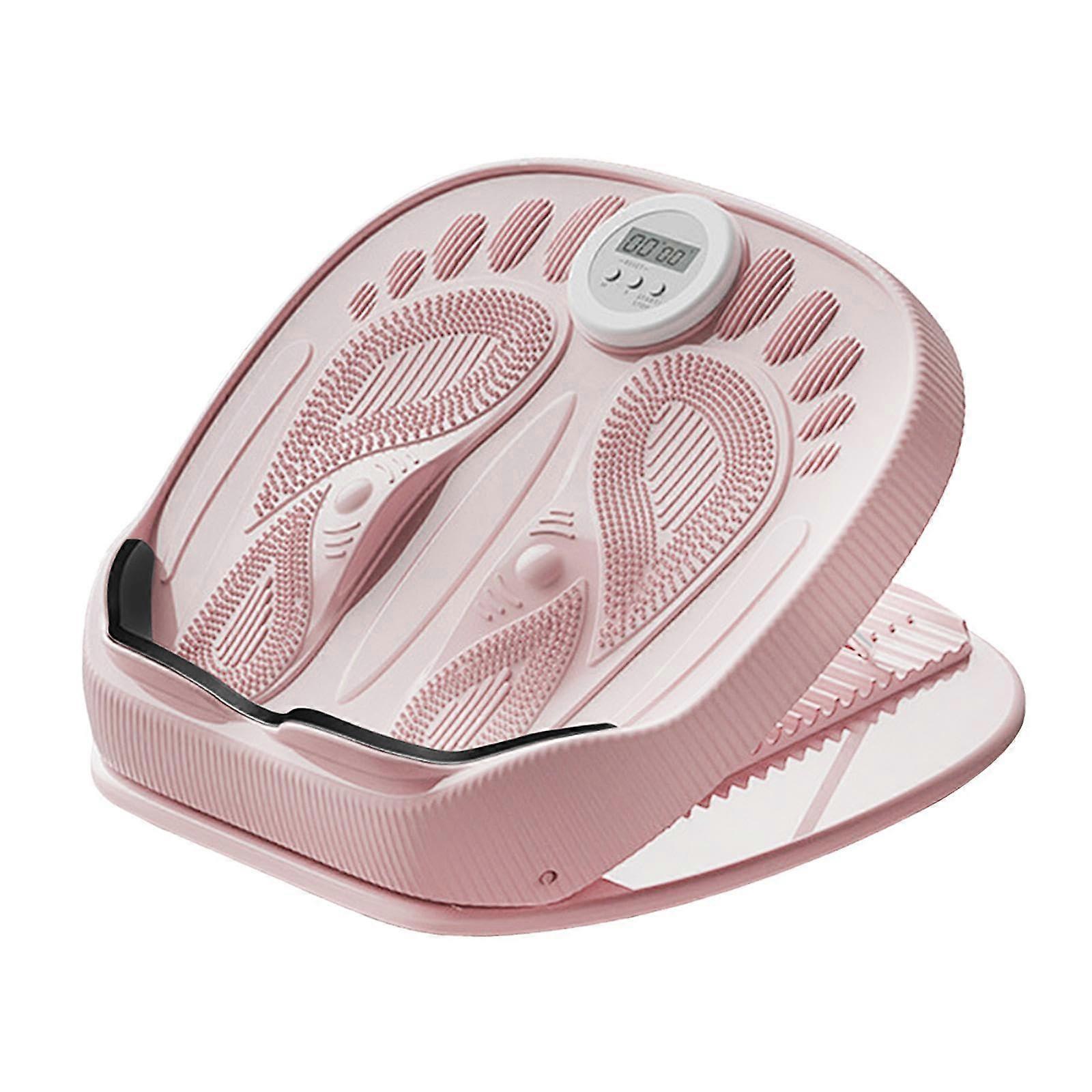 Adjustable Slant Board for Calf Stretching with 18 Angles, NonSlip Foldable Design, Pink