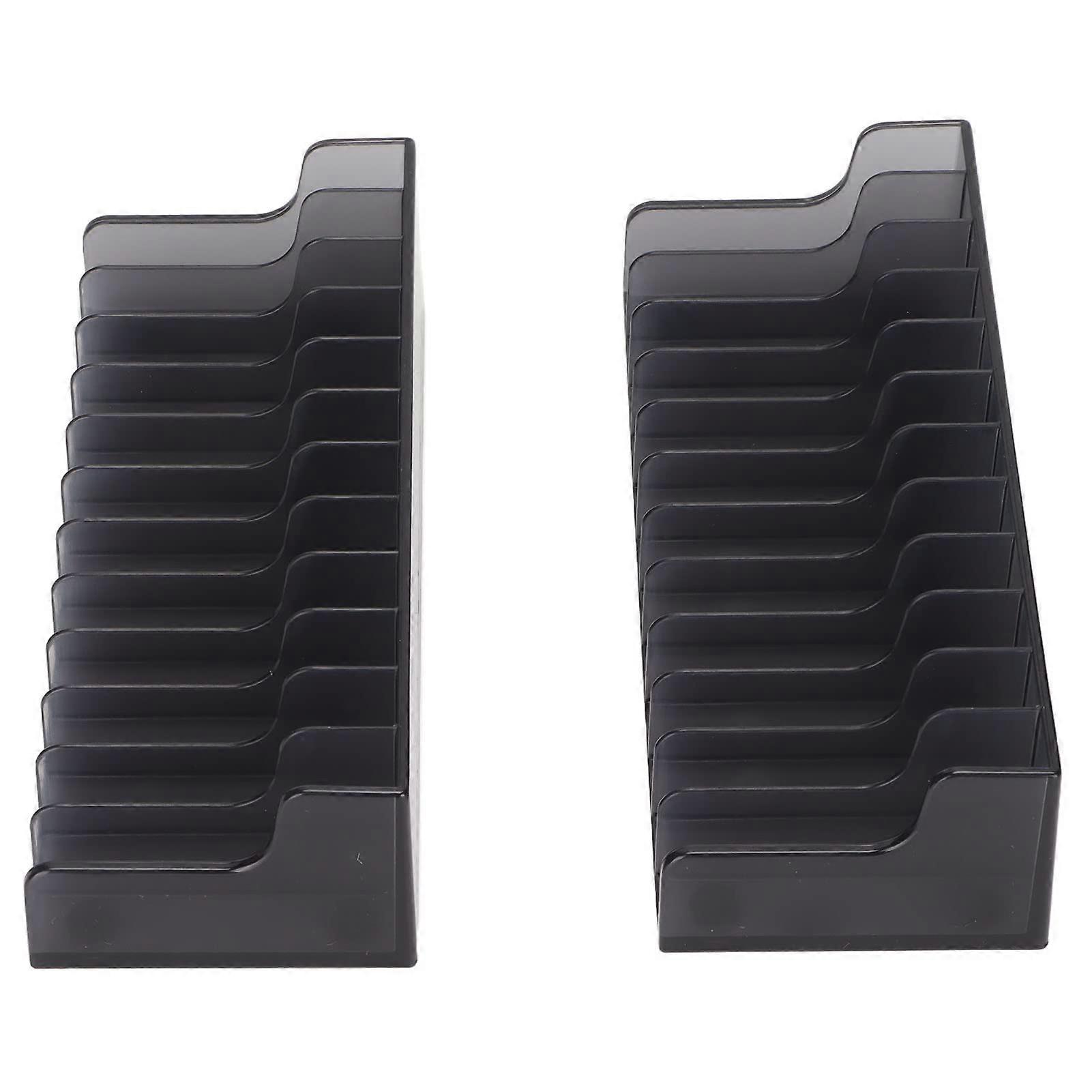 Game Card Storage Rack and Disc Organizer, Large Capacity ABS Holder for Lite Console