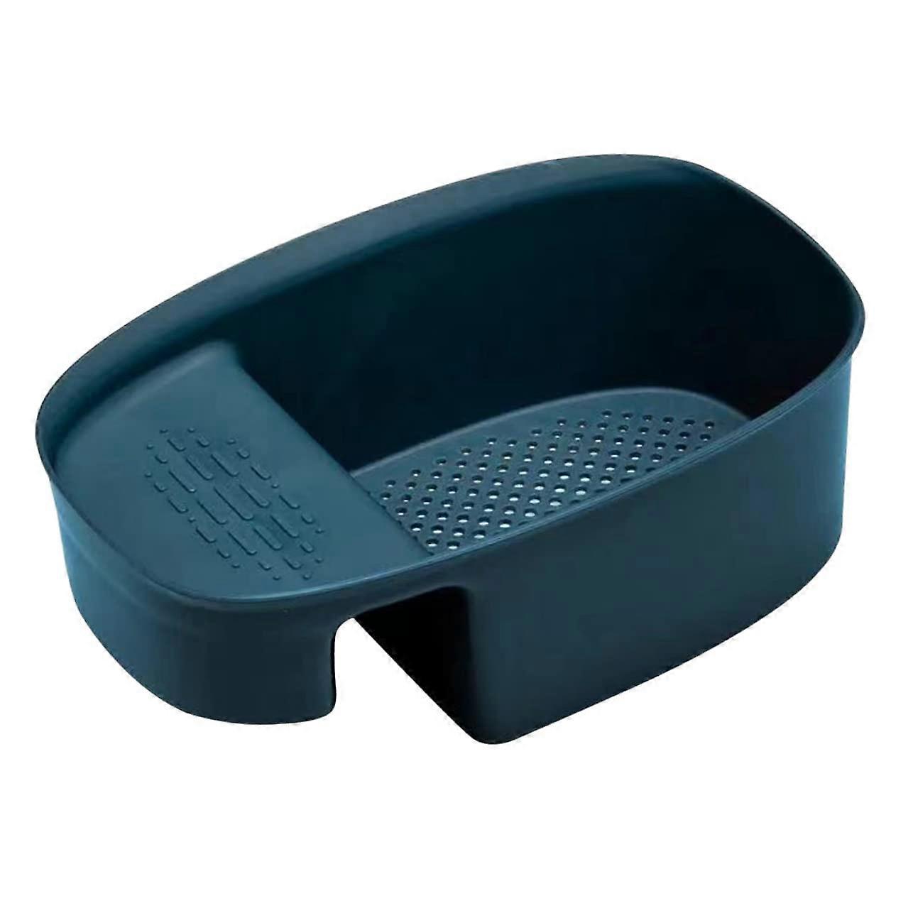 Plastic Sink Strainer Basket for Food Waste, MultiPurpose Kitchen Drain Strainer, SpaceSaving Hanging Design