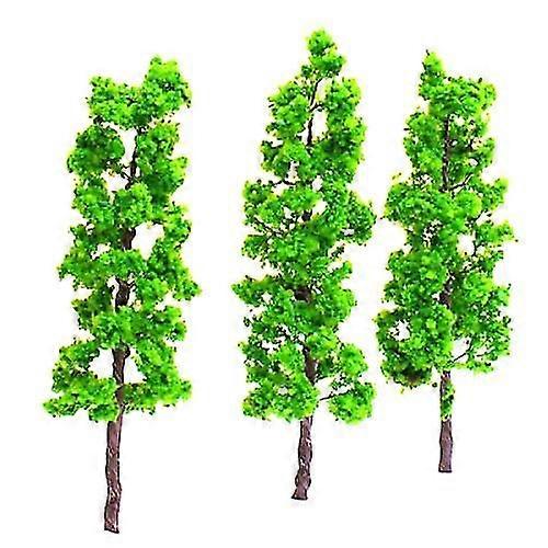 Pine Tree Model Train Scenery Set - 10PCS HO Scale