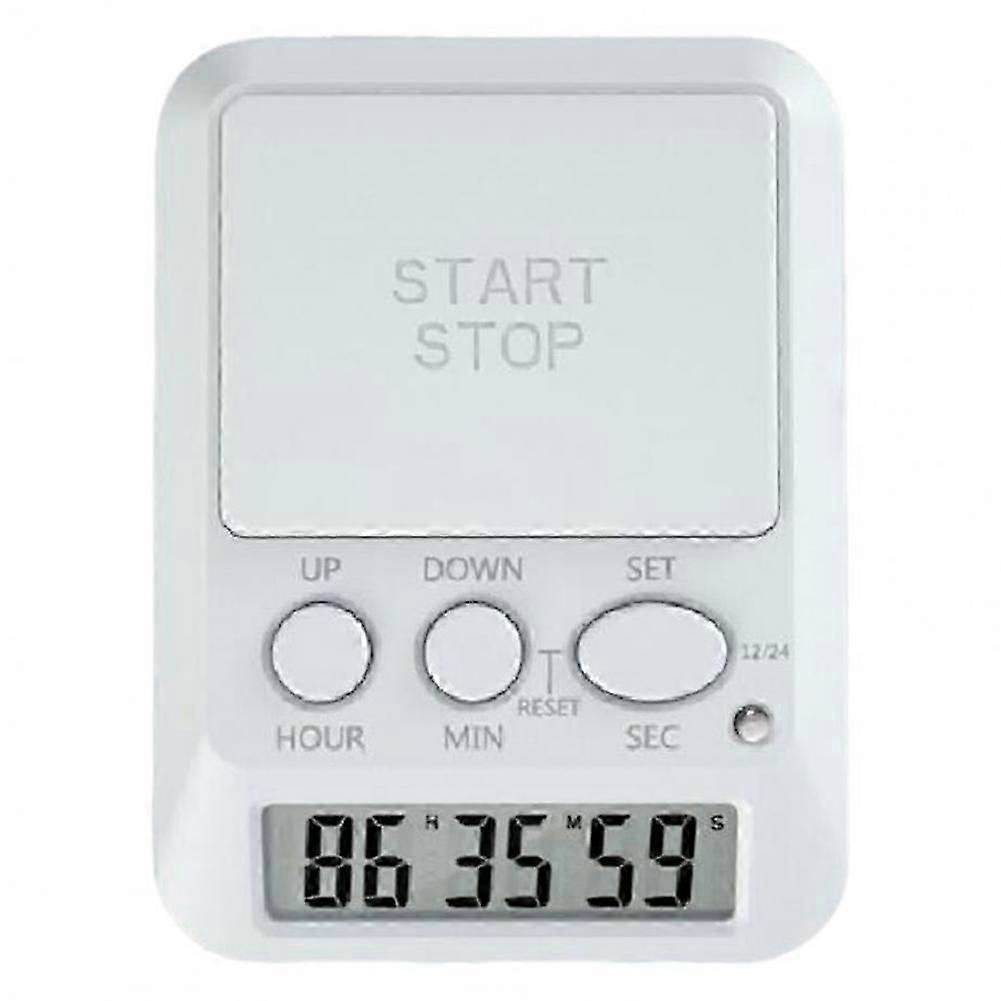 Timer with Light Beep Notification with Light Beep Multi-Function Electronic Timer Clock for Studying Breaks for Gym