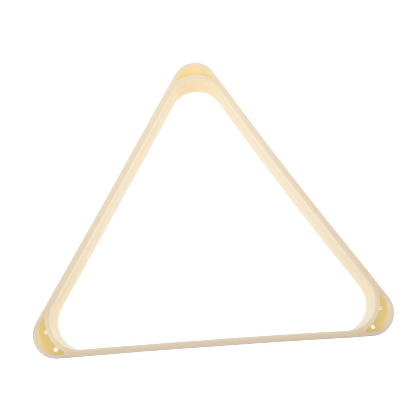 Pool Table Triangle Rack for 8Ball and Snooker, Durable ABS Billiard Ball Rack, Black