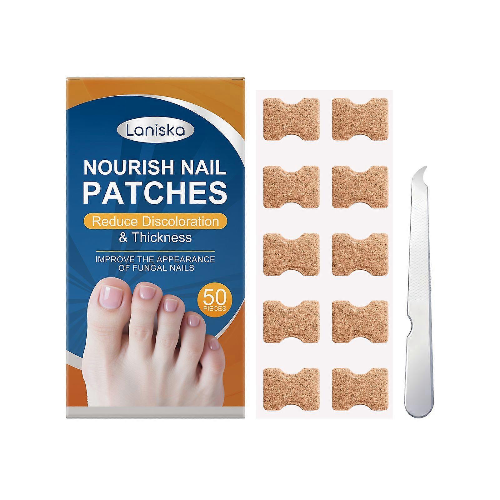 Laniska Nail Care Patch Soft Nail Surface Cleansing Skin Care Fingertips Moisturizing Solution