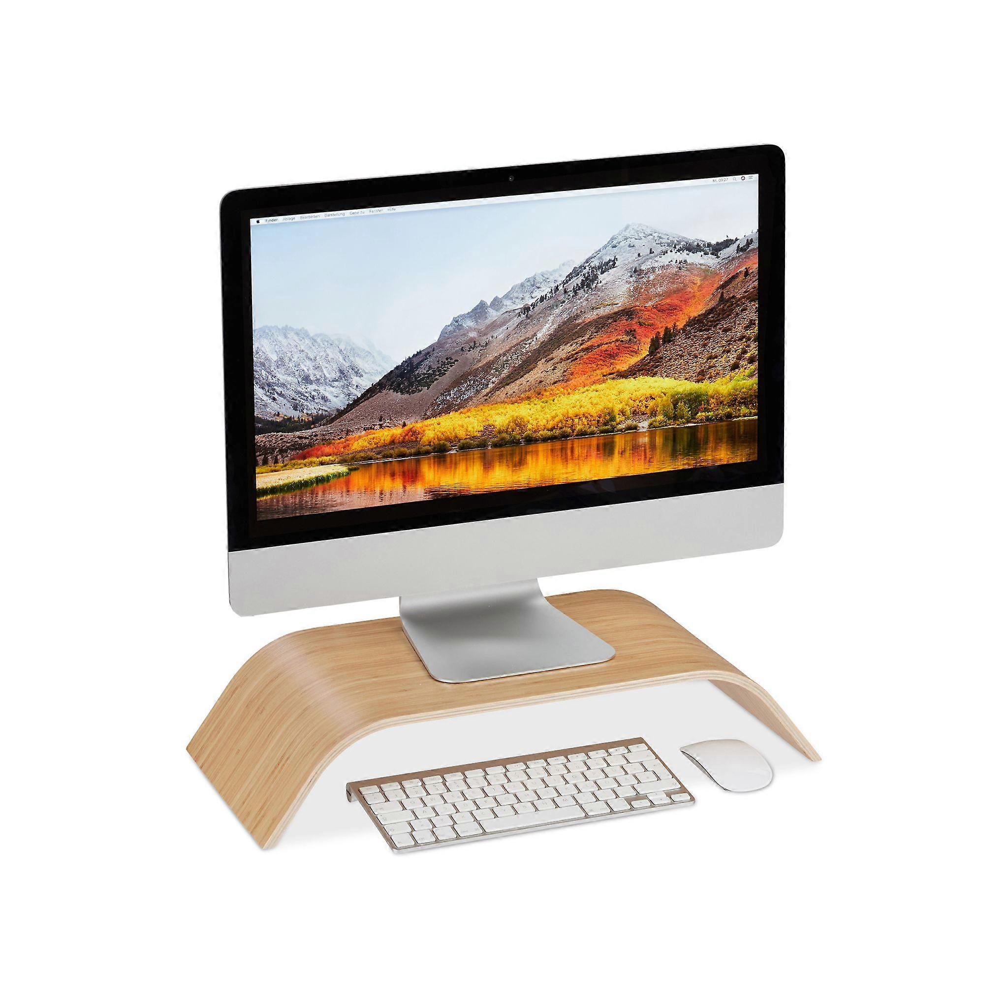 Skjermstativ bambus buet