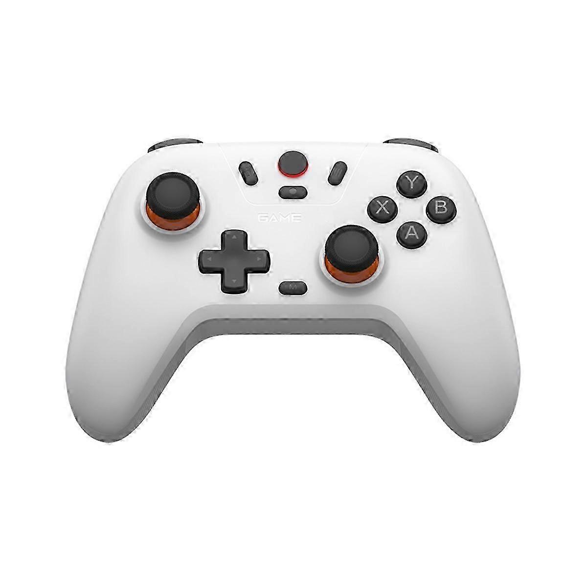 T4 Lite Wireless Controller Gamepad with Hall Effect Sensor compatible IOS Android PC White
