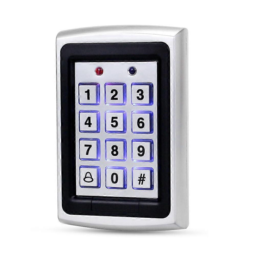 RFID Access Control Keypad 125kHz with Card Reader and Password, 1000 Users, Backlit for Indoor Security