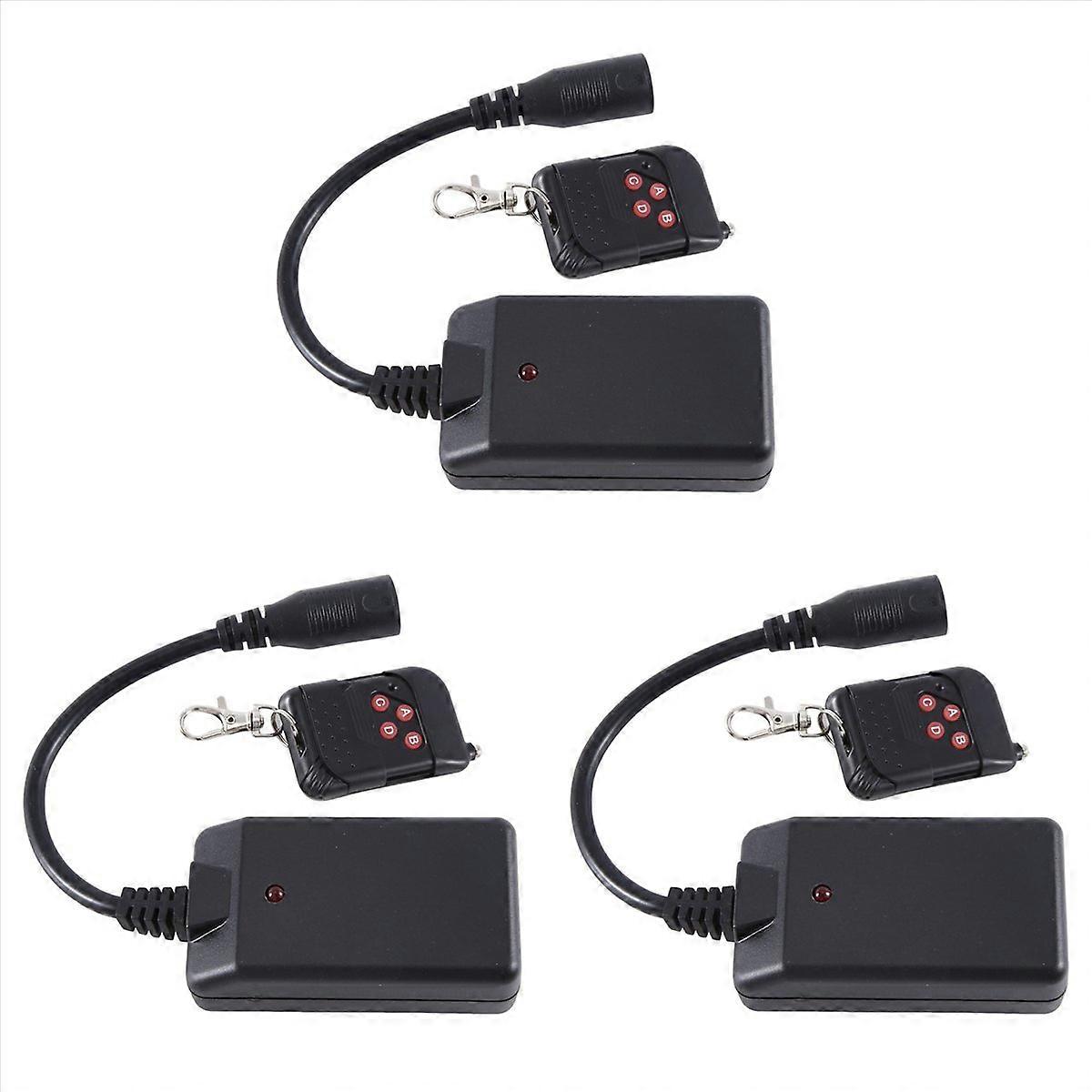 3 Pins XLR Wireless Remote Control Receiver for Smoke Fog Machine