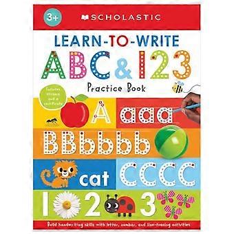 Leer om ABC & 123 te schrijven: Scholastic Early Learners (Werkboek) (Scholastic Early Learners)