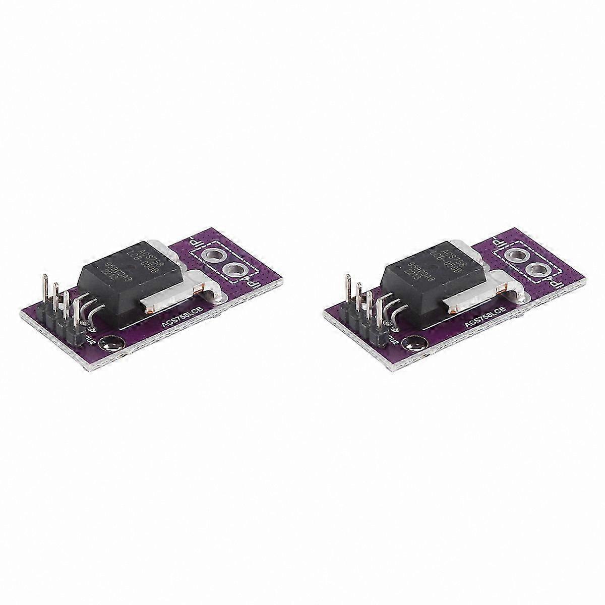 50A Linear Hall Current Sensor Module, 3-5V Voltage Range for Precise Current Measurement