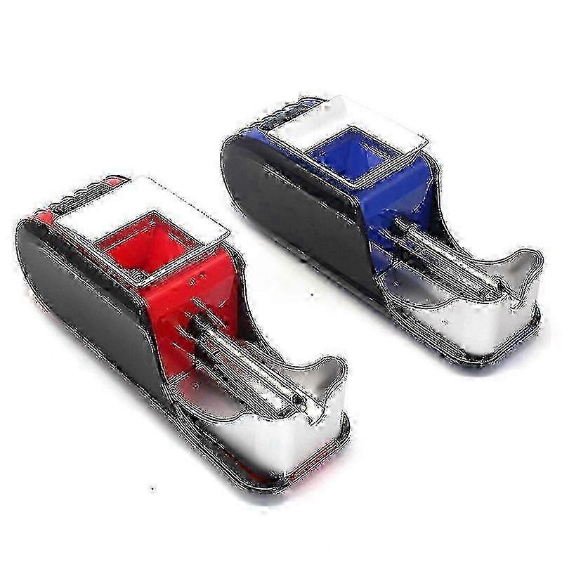 Electric Cigarette Maker, Portable Automatic Cigarette Tamping Machine Compatible with 8mm Tubes, Eco-Friendly ABS and Stainless Steel, Easy Clean
