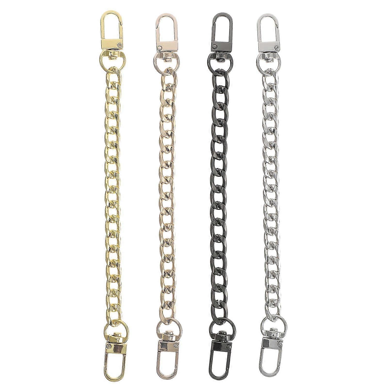 4pcs Modern Bag Chains Pretty Bag Straps Practical Shoulder Bag Chains